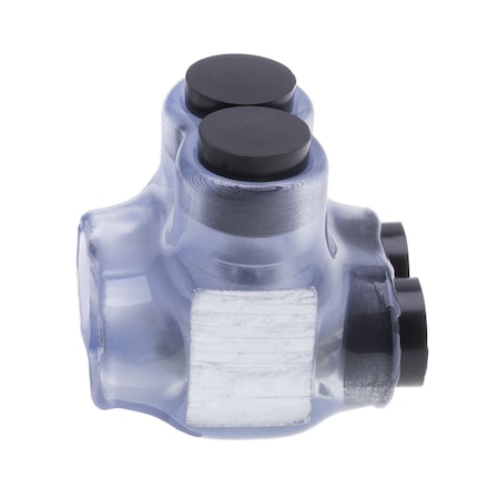 Polaris Wire Connector, 2 Port, Clear, Plastisol Insulation IT-2CB