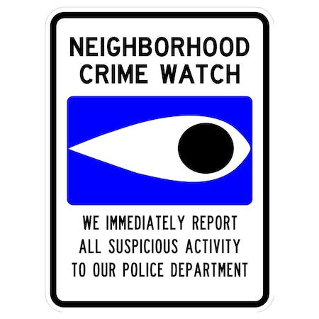 Sign Solutions Usa Traffic Sign, 18 in Width, Aluminum Sign, Vertical Rectangle DCS10DWT1824CUS00042