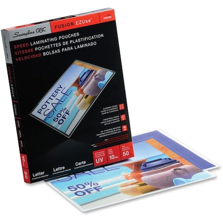 Swingline Gbc Laminating Pouches, 11.5x9, PK50 3200599
