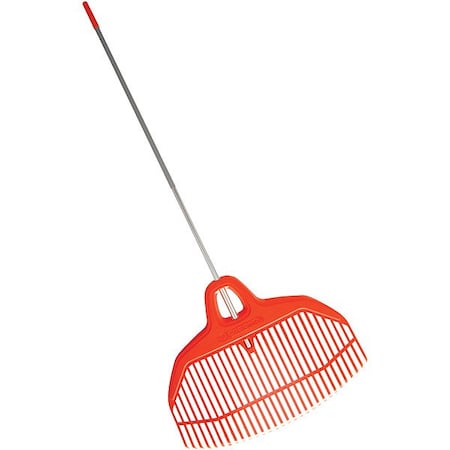 Corona Tools 30 in Aluminum Poly Leaf Rake, 30 Tines, 60 in L Aluminum Handle RK 45030