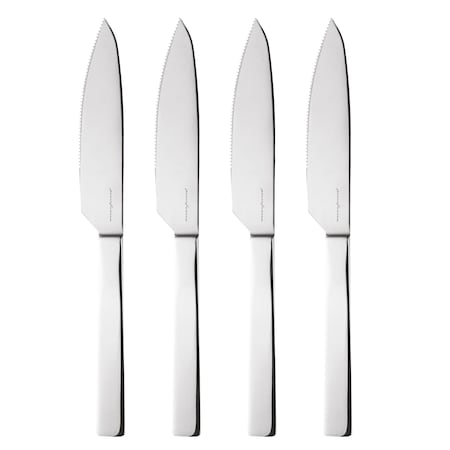 Mepra Stile Steak Knives Set - 4 Pieces - Mirror 107544434
