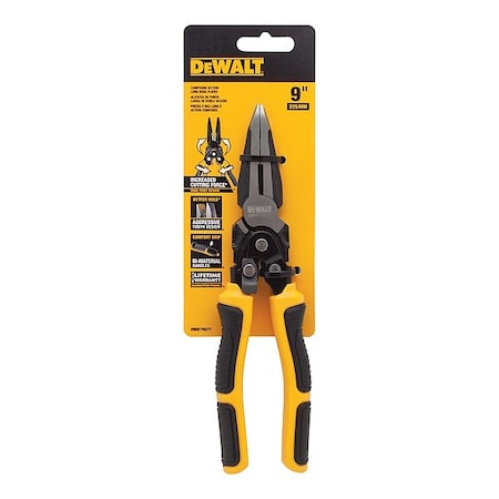 Dewalt Pliers, Long Nose, Compound Action DWHT70277