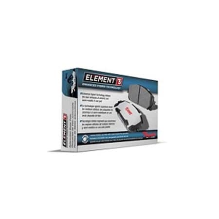 Rm Brakes 2007-2009 Nissan Altima Brake Pad Set R53-EHT1288AH