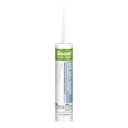 Geocel Silicone Sealant, 6.25 " L, Gray GC59102