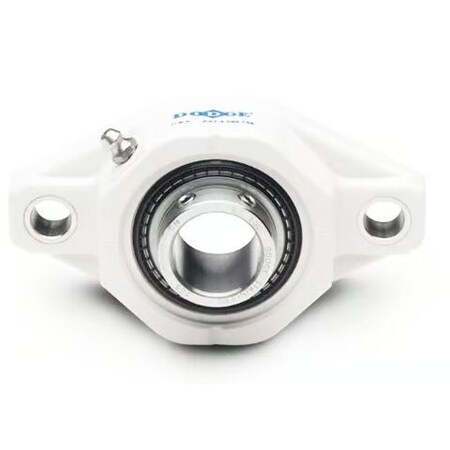 Dodge Industrial E-Z Kleen Mounted Bearing, SCEZ Normal Duty, 2-Bolt Flange 139583 F2B-SCEZ-104-PSSNL