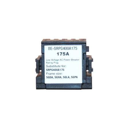 Brah Electric , replacement Spectra rating plugs rated for 175A, 400A sensor - SGDA, SGHA, SGLA, SGPA BE-SRPG400A175