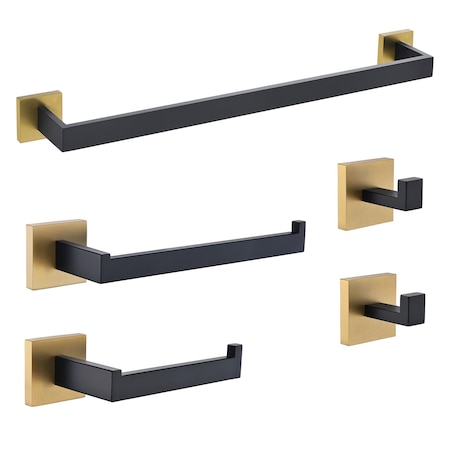 Anzzi Bathroom Hardware Set AC-AZSET2-MBSB