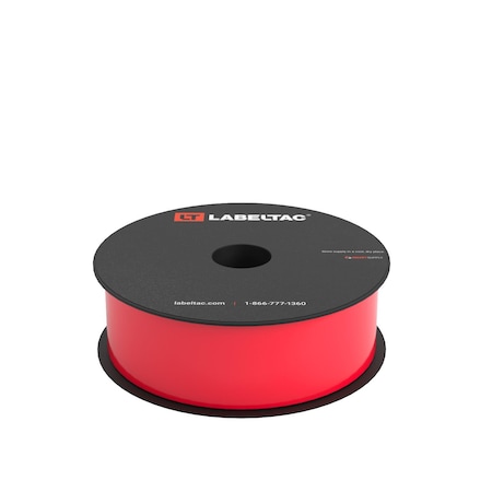Labeltac LabelTac 4 and Pro Model High Performance 10-Year Vinyl Supply 1.5in x 150ft, Red LT1504HP