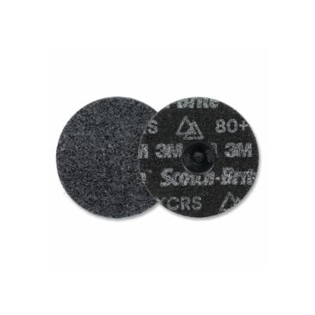 Scotch-Brite Roloc, Precision Surface Conditioning Disc, Heavy Duty, 4 in dia, TR, Extra Coarse, 80 Grit, 100PK 405-068060-67192