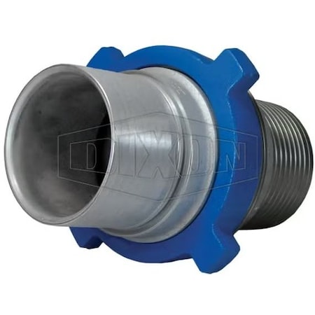 Dixon FIG 206 1 pc Complete Male/Female Frac Fitting Assembly, 8 in Nominal, Iron/Steel/Forged Steel Nut,  HUMF206800CS