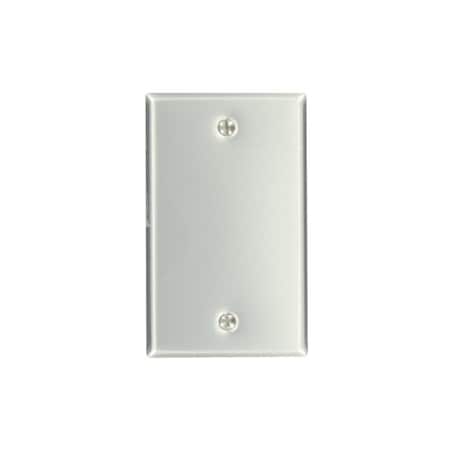 Leviton Wall Plate, Blank, Aluminum 83014