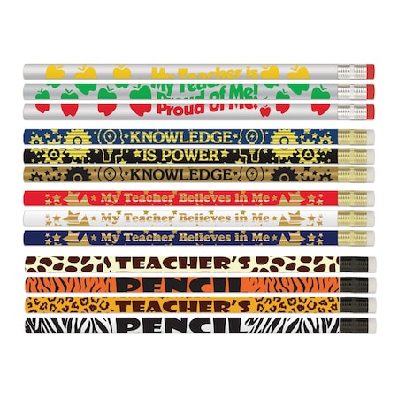 Musgrave Pencil Co Teacher Rewards Pencils Assortment, 144PK EDU-REW
