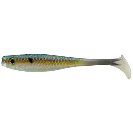 Big Bite Baits Bait, Shad, Blue Gizzard Bait, 5PK BBB-35SWTM-03