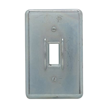 Crouse-Hinds Eaton Crouse-Hinds series DS snap or toggle switch cover, 10PK DS32G
