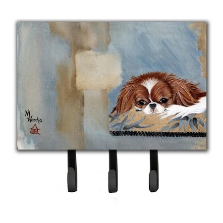 Carolines Treasures Japanese Chin Resting Leash and Key Holder MH1010TH68