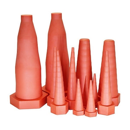 Rhino Rhino Safety Orange Drip-Proof Plug, PK4 ROPLUG-4