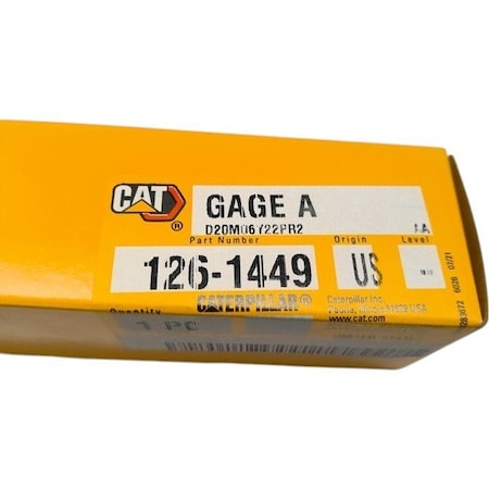 Caterpillar GAGE A, CATERPILLAR OEM 1261449 1261449