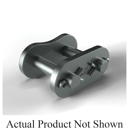 Hkk Chain British Standard Spring Clip Connecting Link, #16B chain, 1 P, 0.325 Dia Pin BS16BSCL1