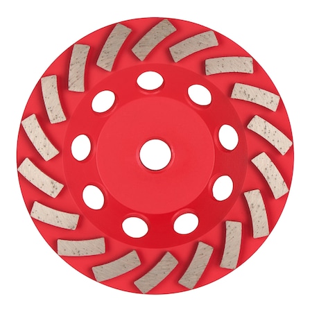 Milwaukee Tool 5" DIAMOND MAX Turbo Diamond Cup Wheel - 18 Segment 49-93-7790