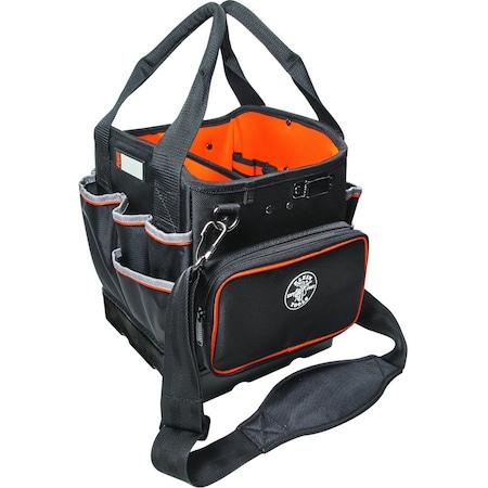 Klein Tools Tool Bag, Tradesman Pro Tool Tote, 40 Pockets, 10-Inch 5541610-14