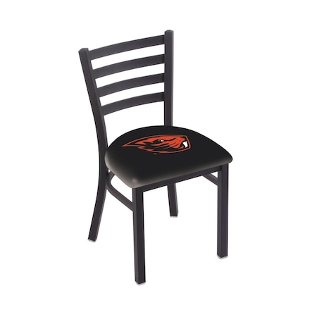 Holland Bar Stool Co BlackLogo Chair, VinylSeat L00418OregSt
