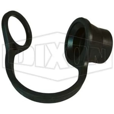 Dixon HT Series Flush Face Dust Cap, 1 in Nominal, Nitrile, Domestic HT8DC