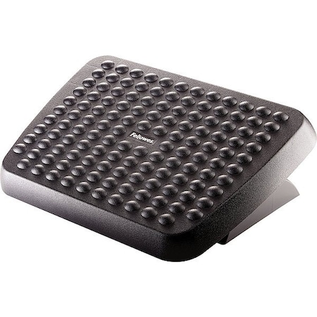 Fellowes Foot Rest, Black, Plastic, 13 1/8 in L 48121
