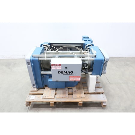 Demag ELECTRIC WIRE ROPE HOIST 10TON 480V-AC 1AM EKDR 10