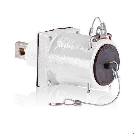Leviton Rhino-Hide 49 Series Male Rec White 49MR1-CW