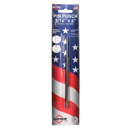 Mayhew Punches 3/16 X 3/8 X 6 Pin Pun 42402