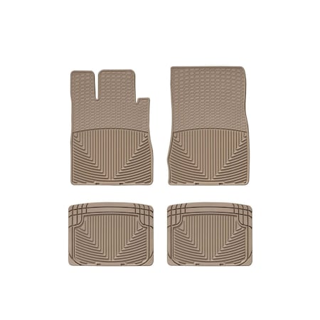 Weathertech Tan, Front and Rear All Weather Floor Mats W36TN-W20TN