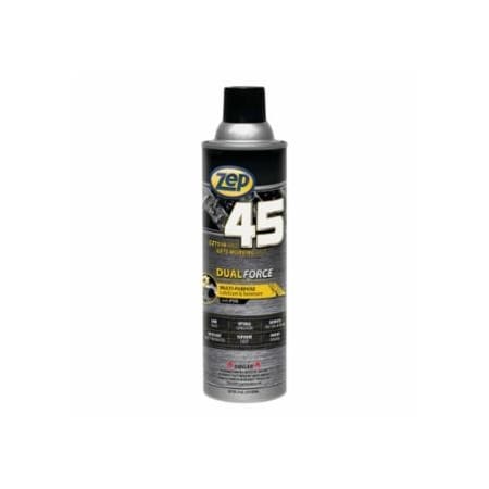 Zep Blue & Gold Zep 45 DUAL FORCE Multi-Purpose Lubricants and Penetrant, 14 oz, Aerosol Can, 12PK 019-374301