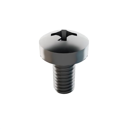Zoro Select M2.5-0.45 x 5 mm Phillips Pan Machine Screw, Plain 18-8 Stainless Steel, 25 PK 31-PMP-2.5-5