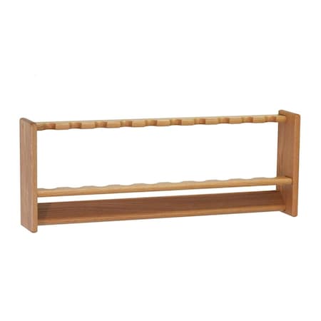 Buen Tiempo 10 Pool Cue Rack - Light Oak BU2681676