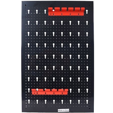 Edendirect Heavy-Duty Pegboard Wall Organizer with Hooks, Racks & Accessories for Garage and Workshop ED-W465P164164