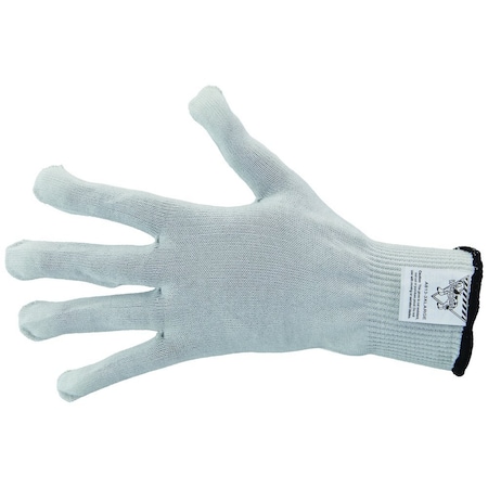 Workhorse Color-Coded Cut-Resistant Hand Protection Gloves, FDA-Compliant, A8, 13 Gauge WH A513-WHT-3XL