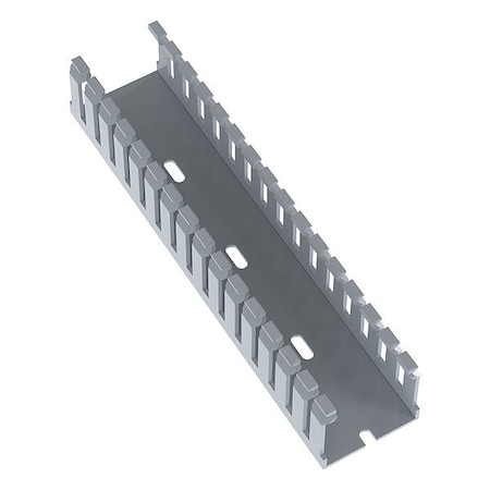 Panduit WIRE DUCT, NARROW SLOT, GRAY, 1.75W X 1.5D F1.5X1.5LG6
