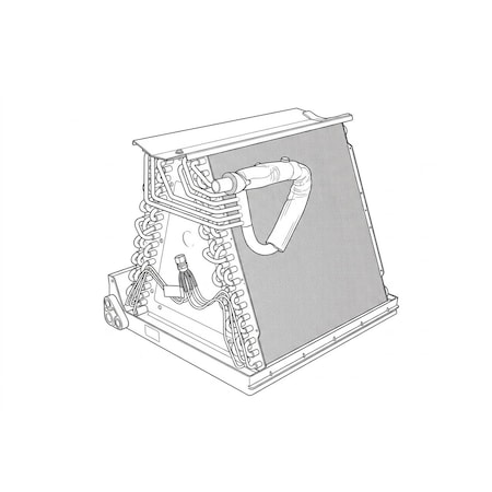 Amana-Goodman Evap Coil w/Tubing Assembly 0270A00821S