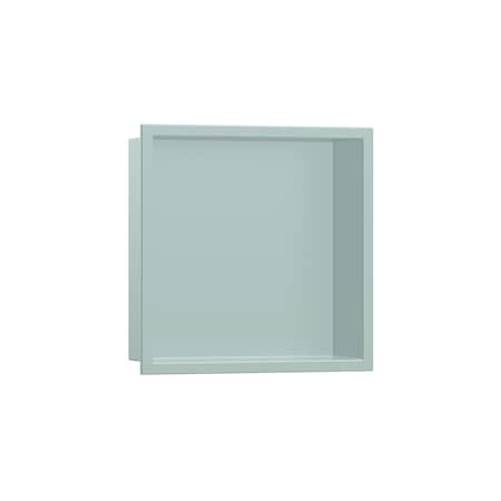 Hansgrohe XtraStoris Original Wall Niche with Integrated Frame 12"x 12"x 4" in Concrete Grey 56061380