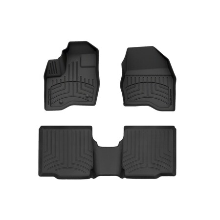 Weathertech Black, Front and Rear FloorLiner HP 44359-1-4IM