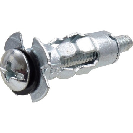 Hillman 1/8 in. D X 1/8 X-Short in. L Stainless Steel Pan Head Hollow Wall Anchors, 100PK 370000