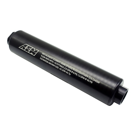 Aem Electron Fuel Filter 25-201BK