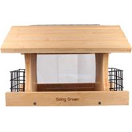 Audubon/Woodlink Audubon-Woodlink Deluxe Bamboo Feeder With Suet Cages 991021