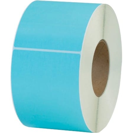 Partners Brand Thermal Transfer Labels, 4" x 6", Light Blue, PK4 THL130BE