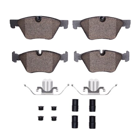Dfc 5000 Euro Ceramic Disc Brake Pad Set,  1600-1504-01