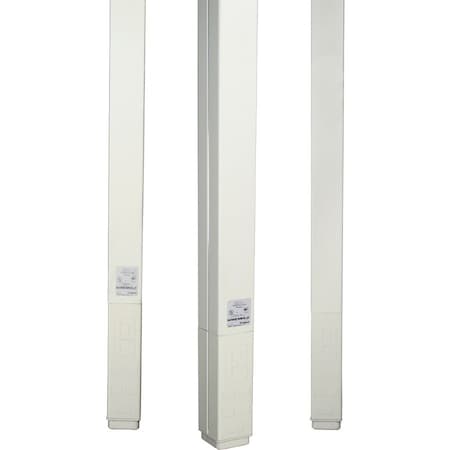 Wiremold Blank Steel Service Pole, 2-5/16in., Steel 25DTC-412