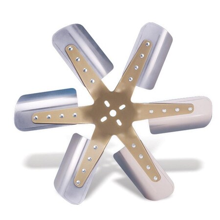 Flex-A-Lite 2217 17 in. Serpentine Fan - Silver FLE2217