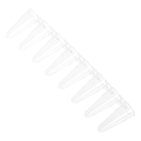 Zoro Select PCR Strip, 0.28 in Dia, Natural, PK125 230447