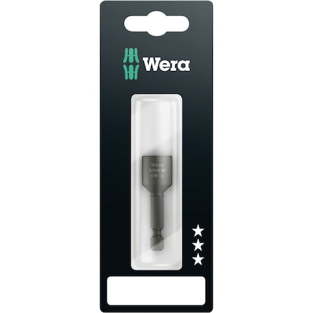 Wera 869/4 M SB Nutsetters, magnetic, 11 x 50 mm 5073506001