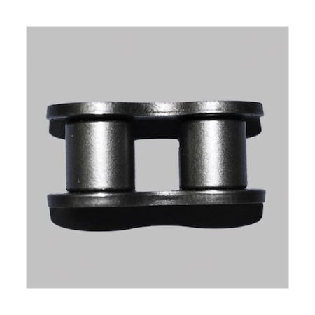 Tsubaki Single Strand Roller Link, #42 chain, 1/2 in Pitch, 0.143 in Dia Pin, Carbon Steel 42RL
